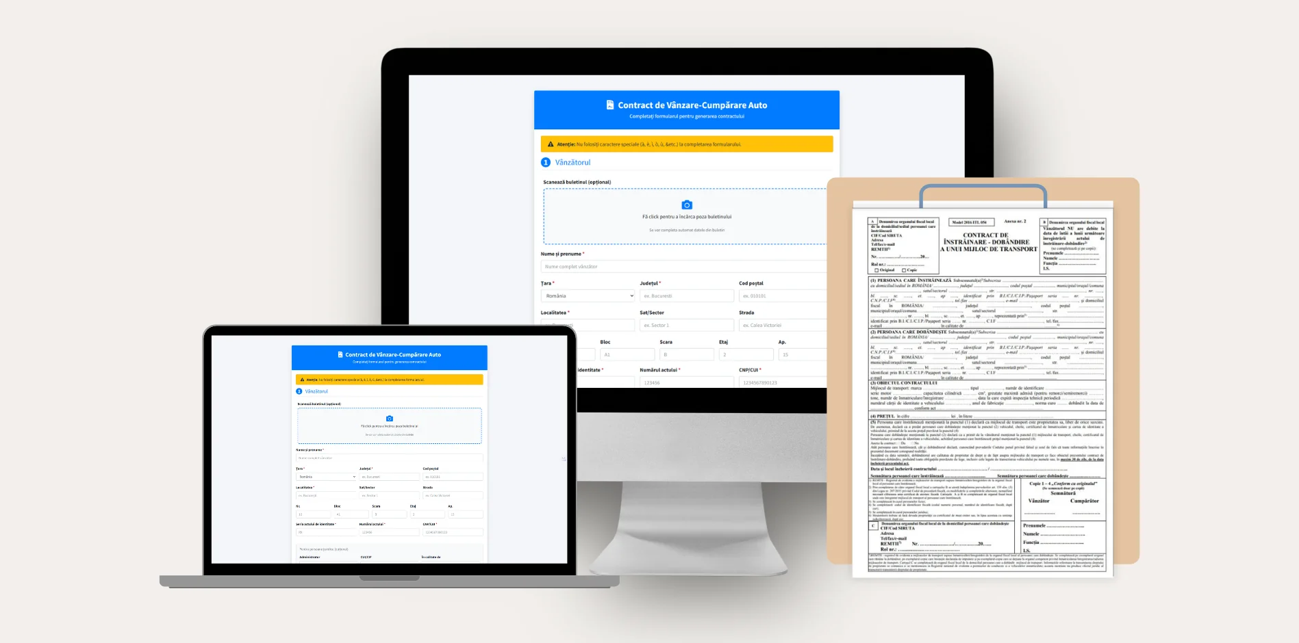 Contract Auto - Automotive contract management system