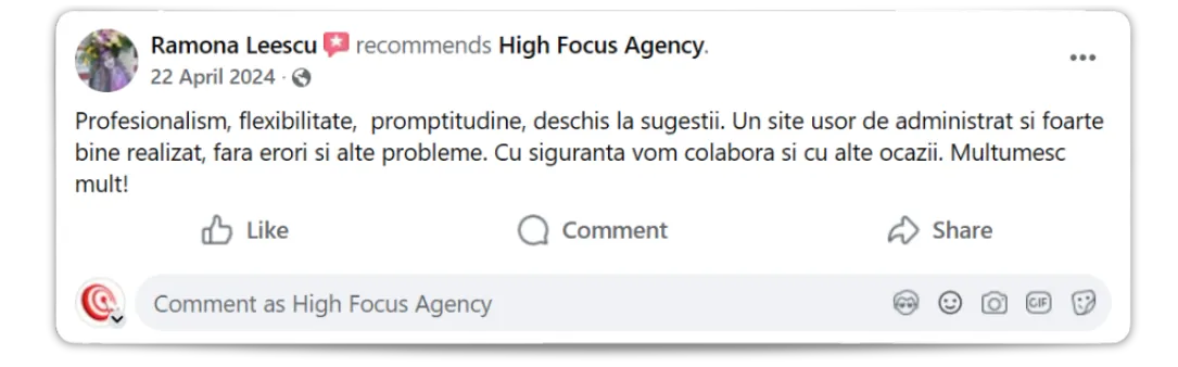 Recenzie Facebook