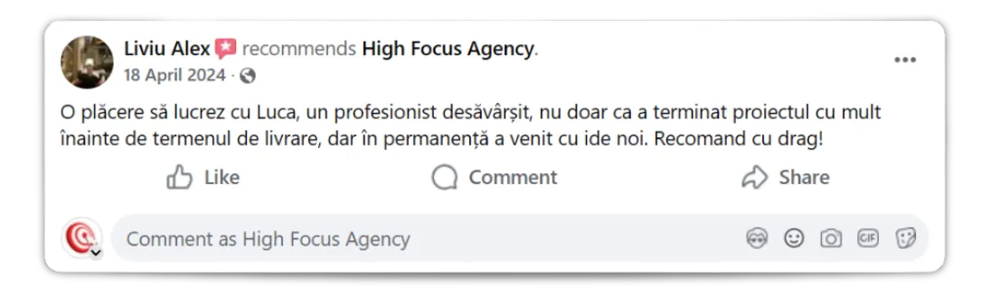 Recenzie Facebook