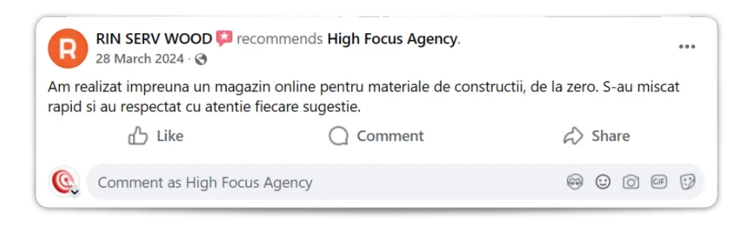 Recenzie Facebook