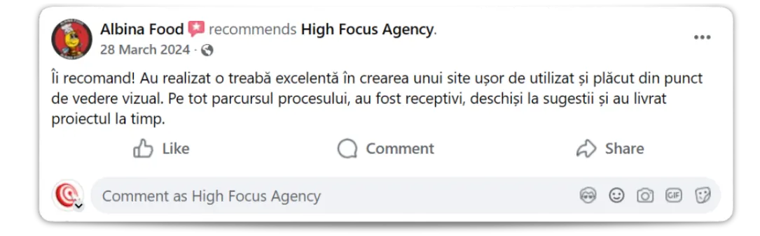 Recenzie Facebook